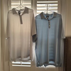2 footjoy shirts